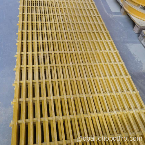 Perforated Mesh Grate Fiberglass pultrusion products plastic grids for stability of foundation Supplier